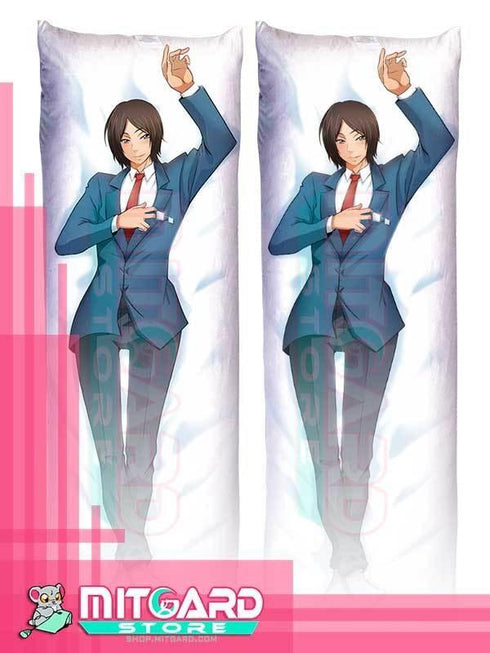 KISS HIM NOT ME Asuma Mutsumi Body pillow case dakimakura - 50cmx150cm / Velvet / 2 Sides Printed - 1